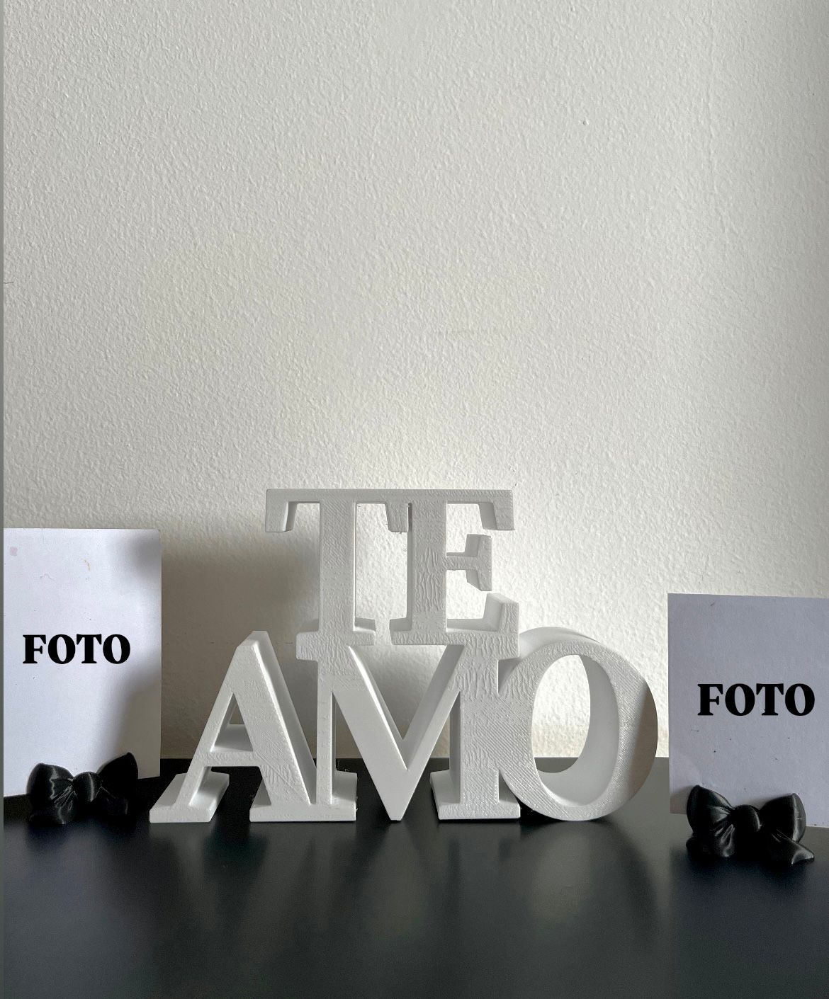 Decoração Te Amo
